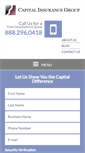 Mobile Screenshot of capitalinsuranceagent.com